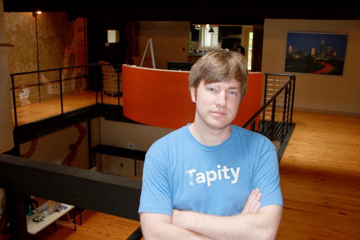 Jeremy Olson, lead designer for Tapity