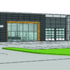 Rendering for the proposed LKN Chyrsler Dodge Jeep Showroom